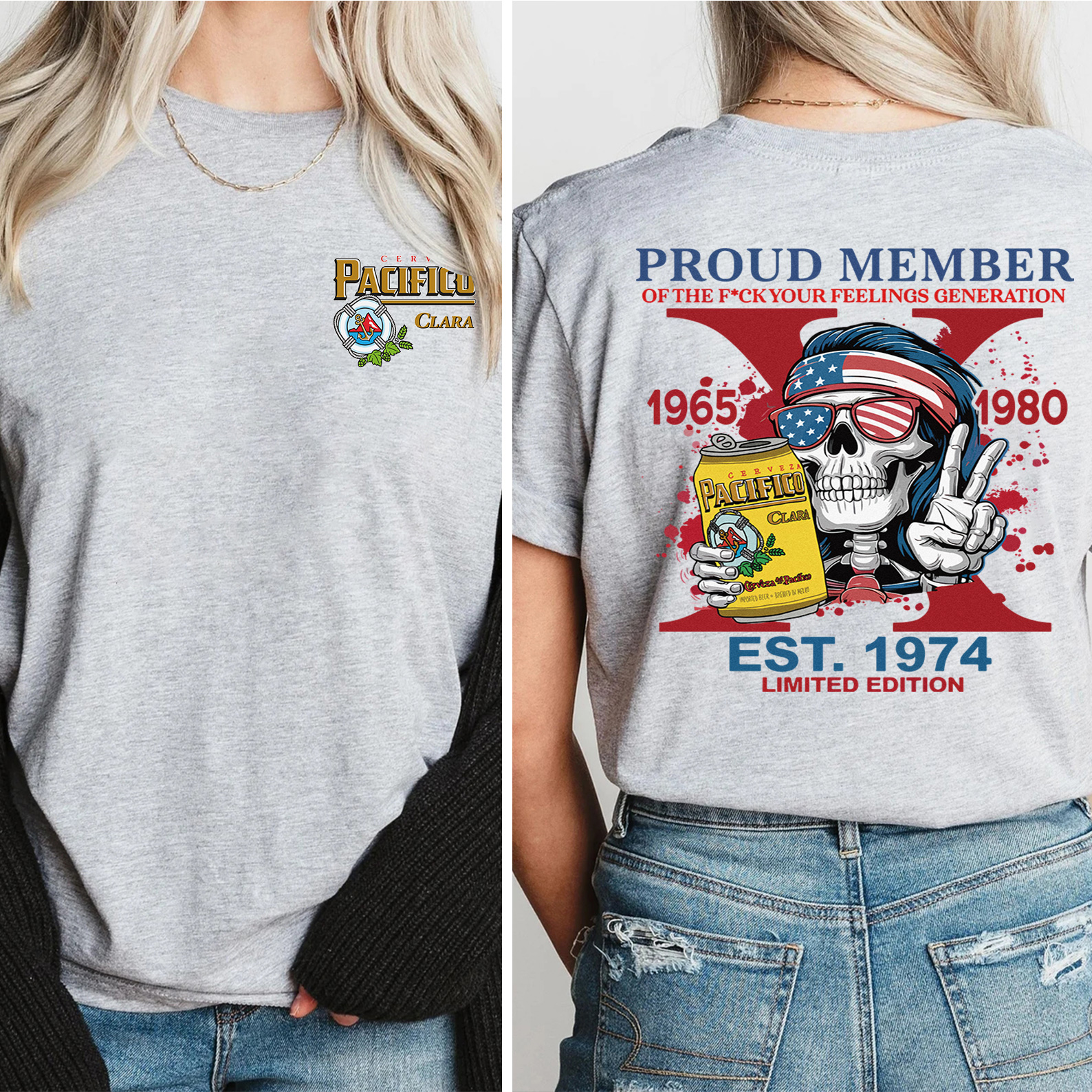 Pacifico New Version Generation X  shirt