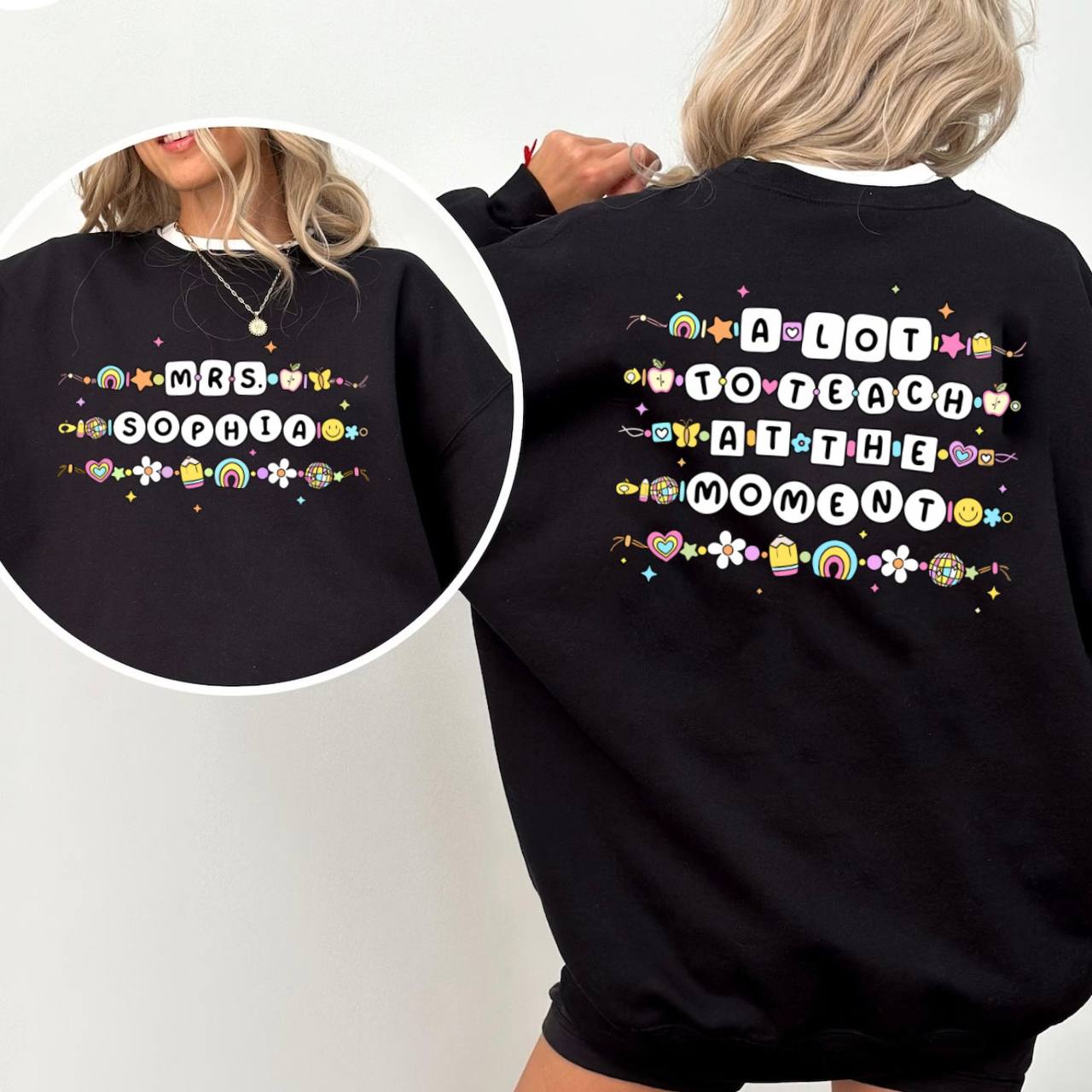 Custom Name A Lot To Teach At The Moment Shirt