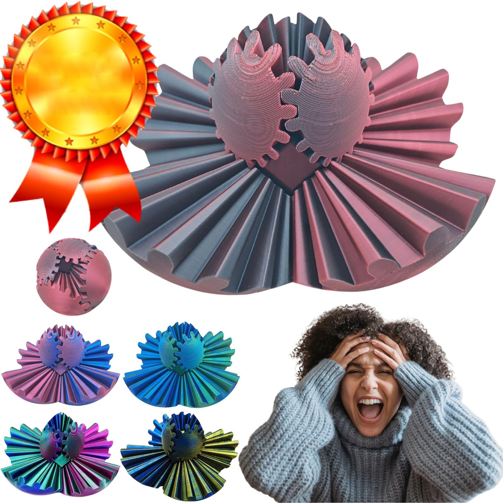 Ball for Stress and Anxiety Relaxing Fidget Ball