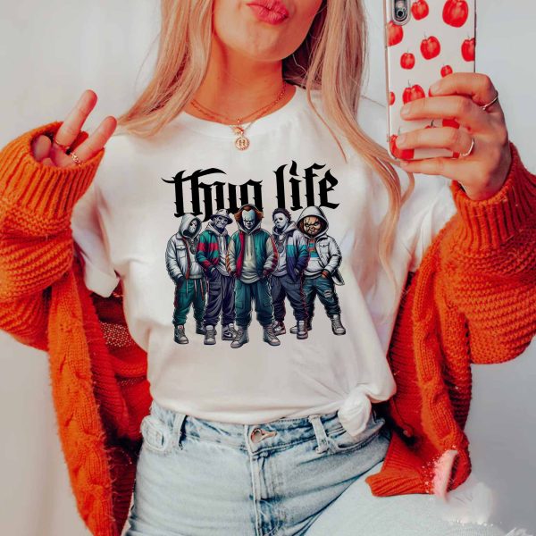 Thug Life Horror– Tshirt,Crewneck,Hoodie