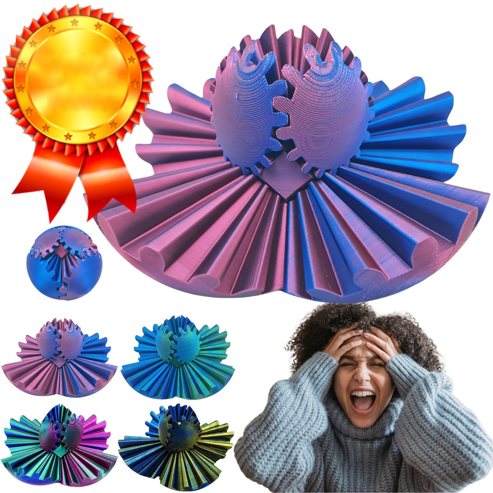 Ball for Stress and Anxiety Relaxing Fidget Ball