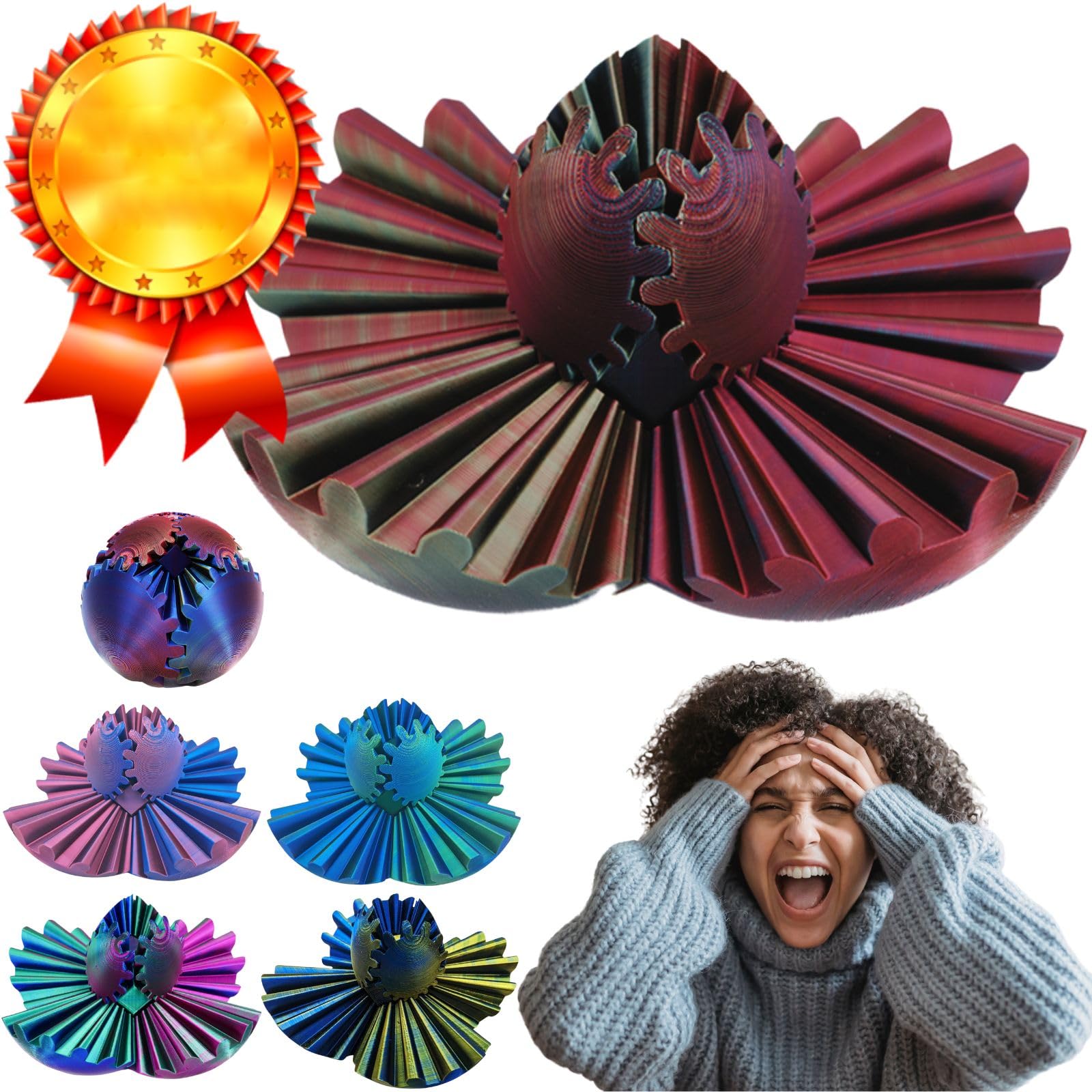 Ball for Stress and Anxiety Relaxing Fidget Ball