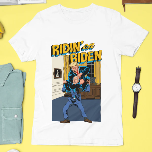 Ridin' on Biden T-Shirt