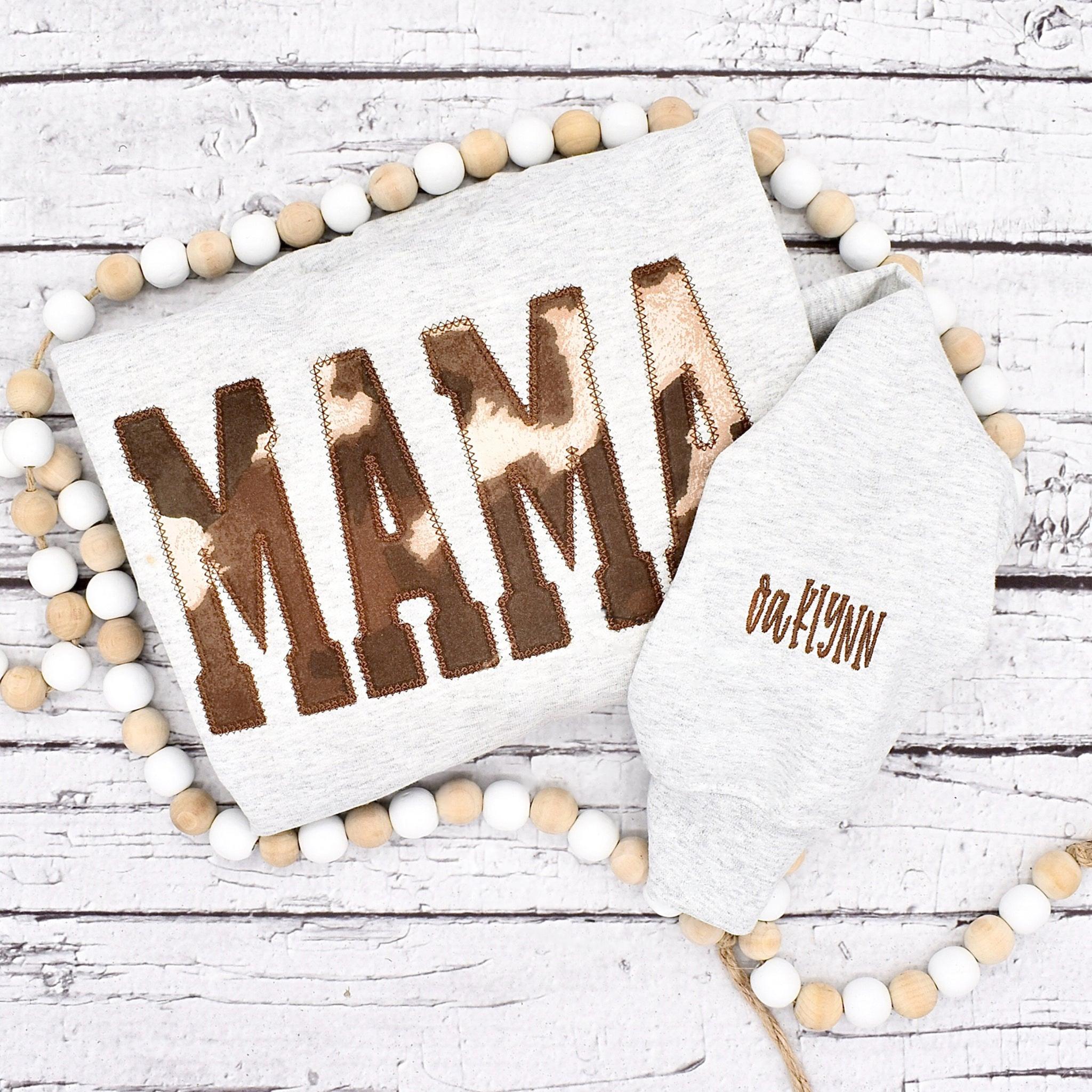 Mama Cow Print Sweatshirt - MULTIPLE COLOR OPTIONS