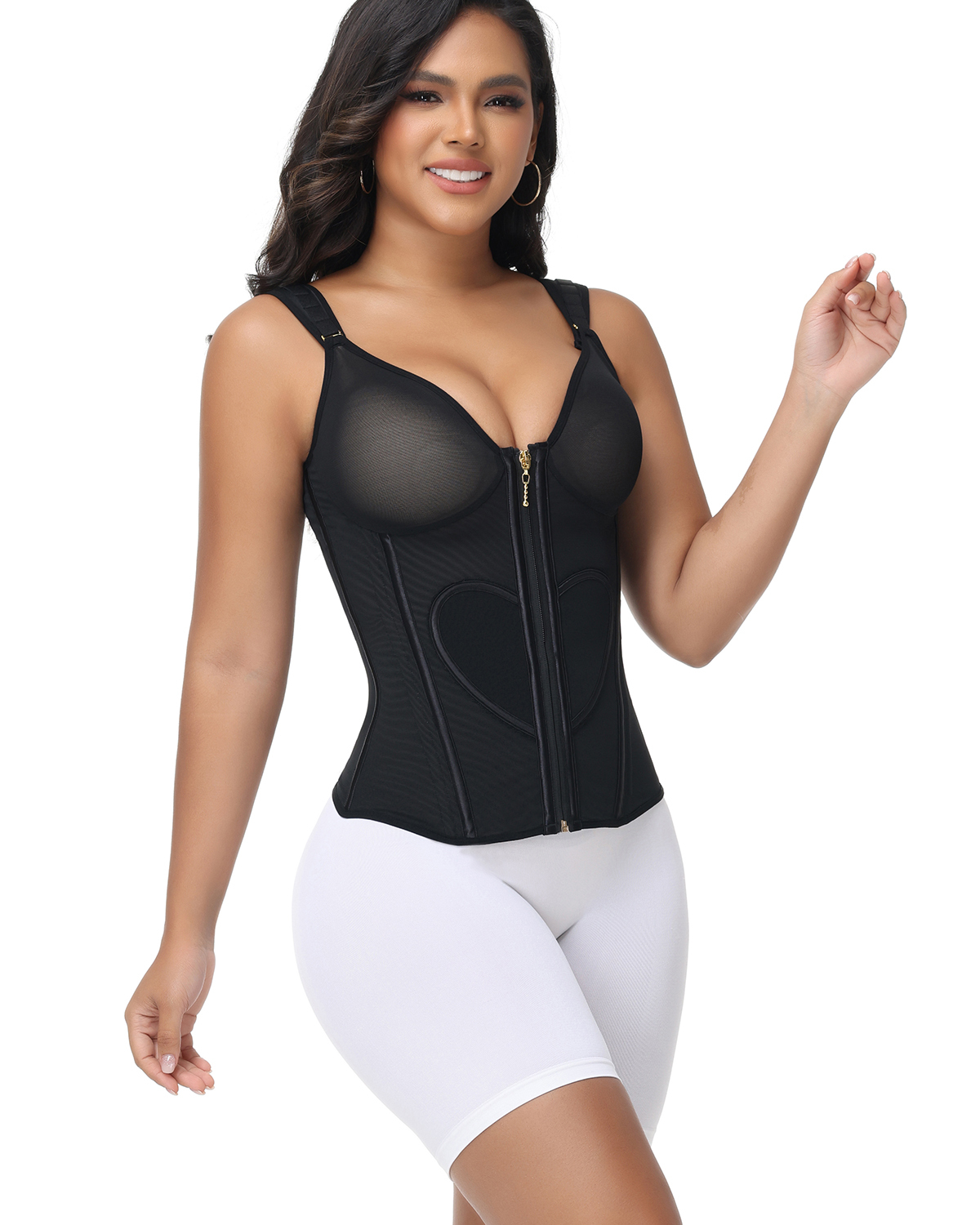 Abdominal love-shaped shaping waistband