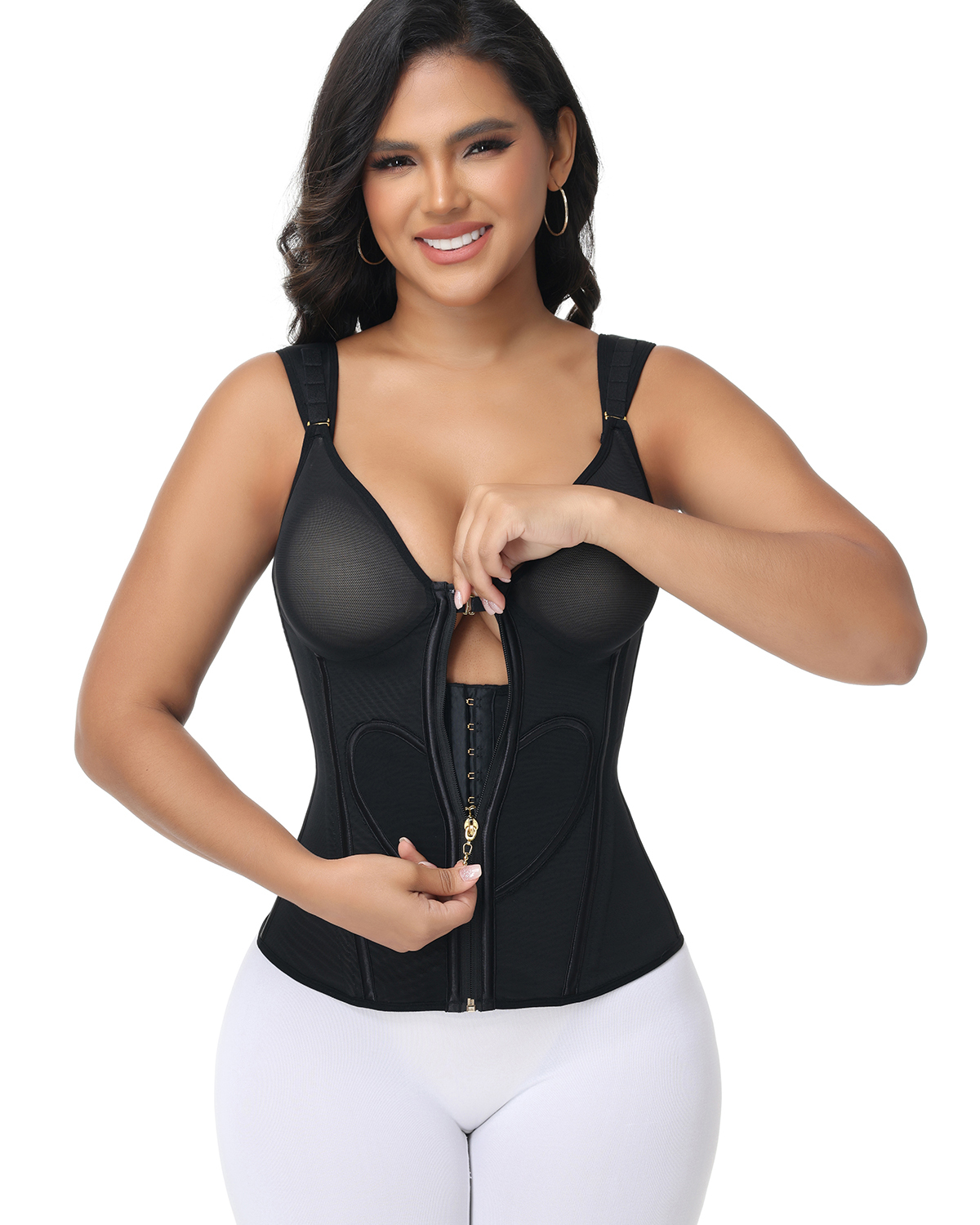 Abdominal love-shaped shaping waistband