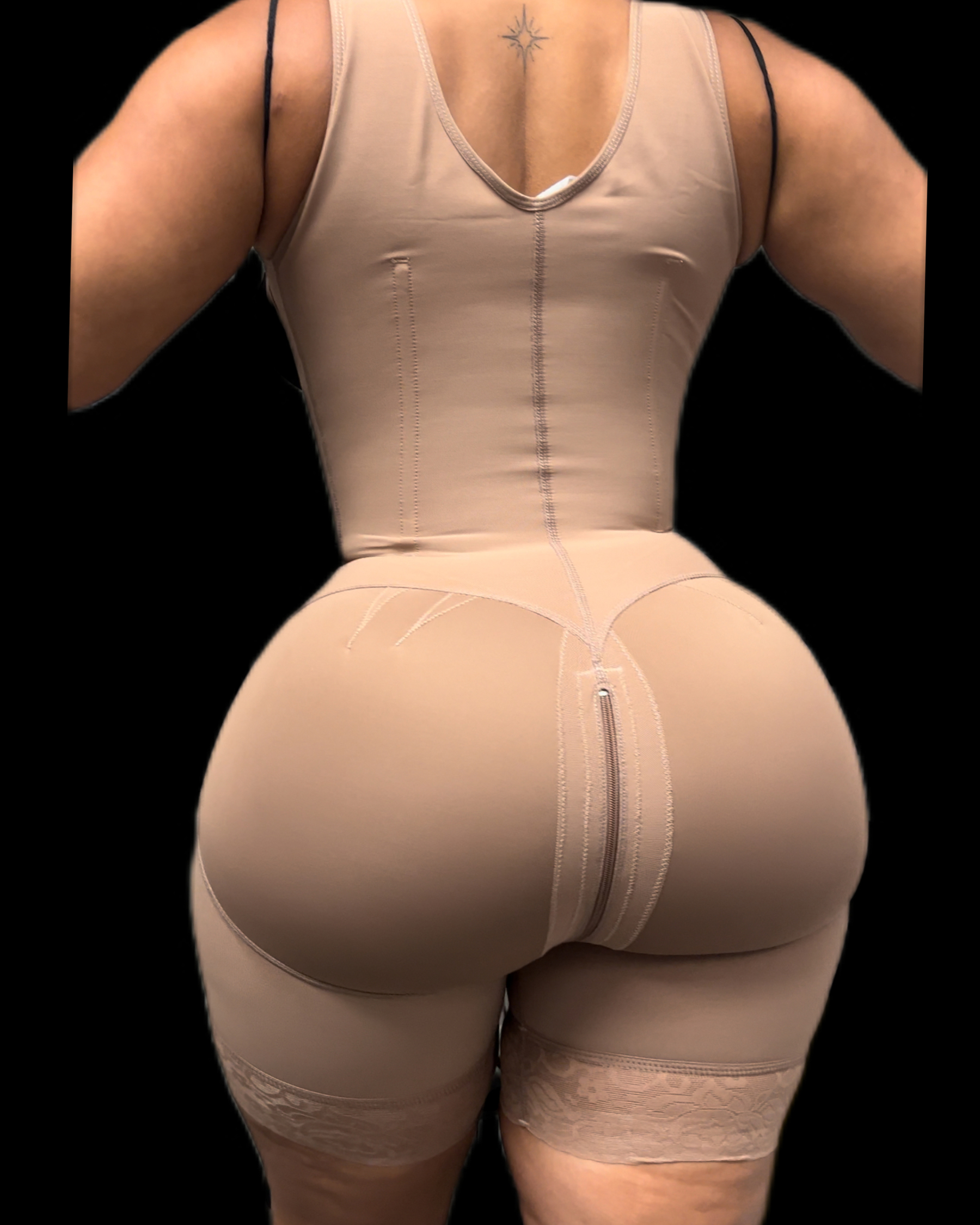 Stage 3 High Compression Tummy Control Zipper Crotch Shapewear