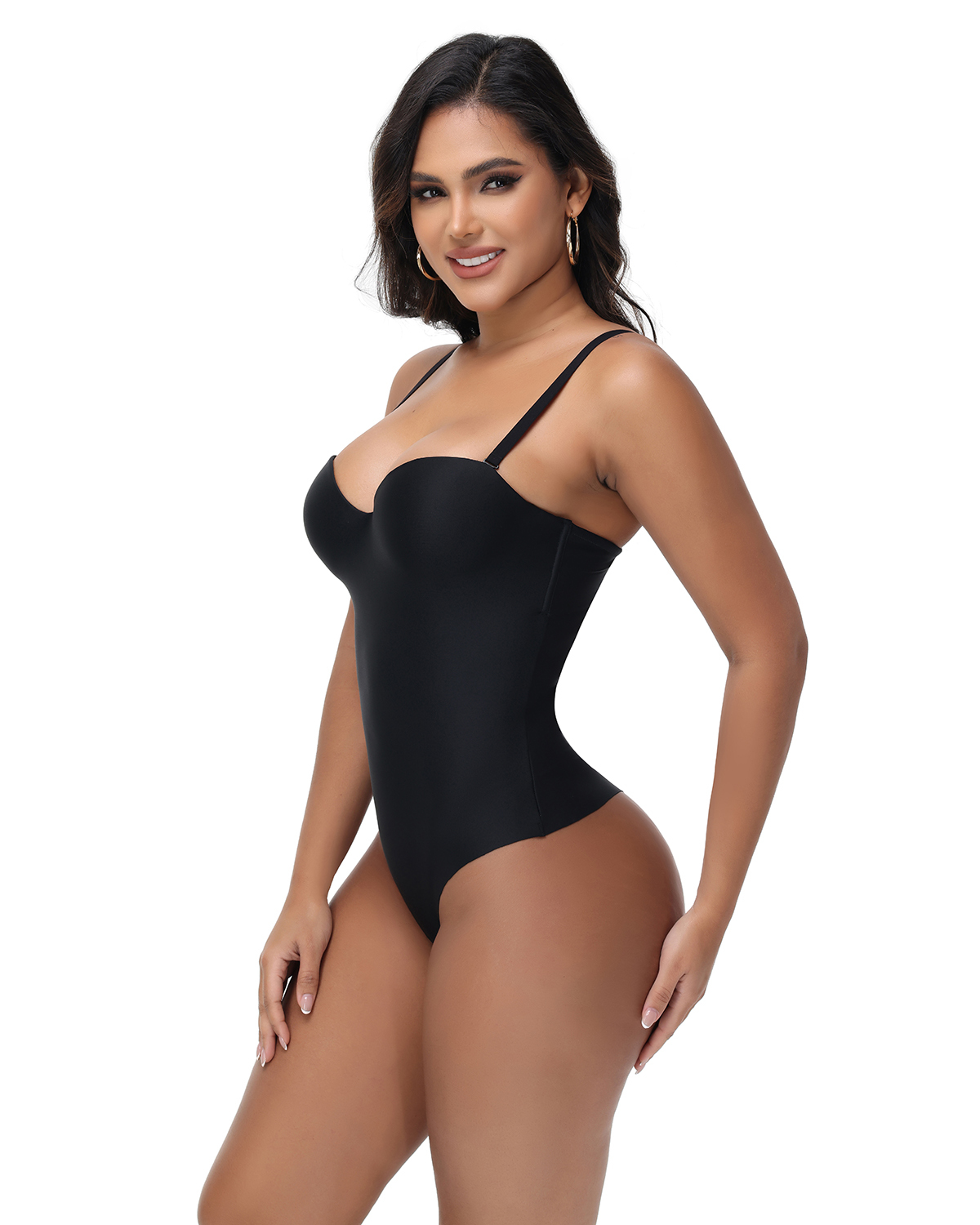 Soft cup three-piece one-piece dress