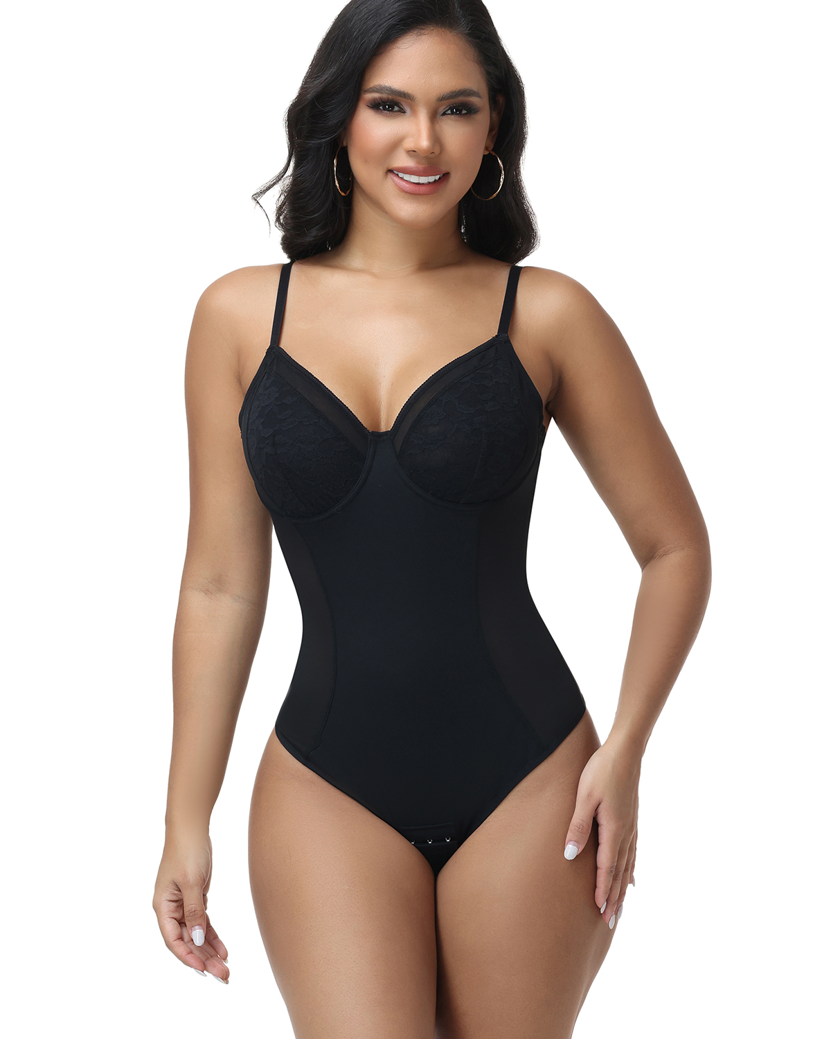 T-shaped two-piece shaping garment