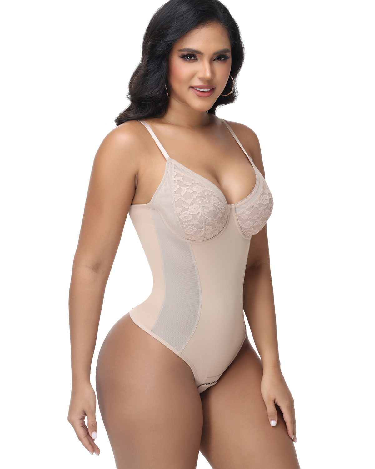 T-shaped two-piece shaping garment