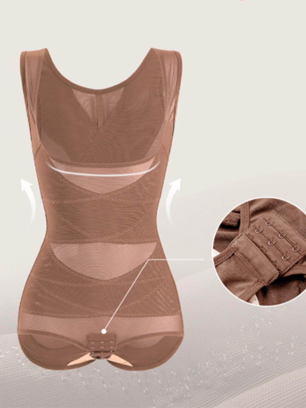 Fanstty Slimming Tight Waist And Abdomen Tightening Bodysuit