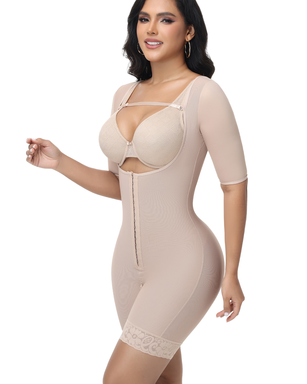Open chest sleeveless one-piece dress