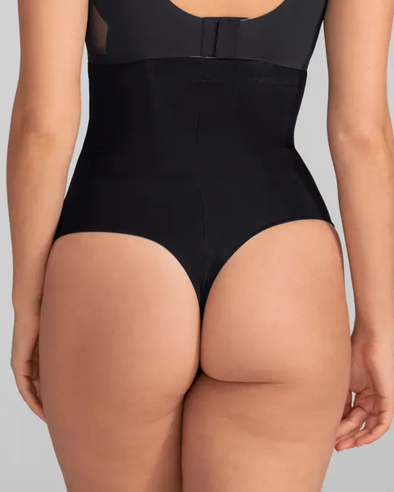 Mesh Crisscross High Waist Tummy Control Butt Lifting Shapewear Shorts