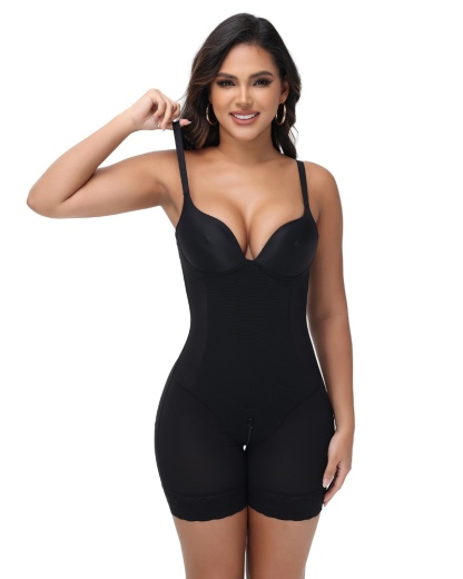 One-piece dress with a cup-shaped top