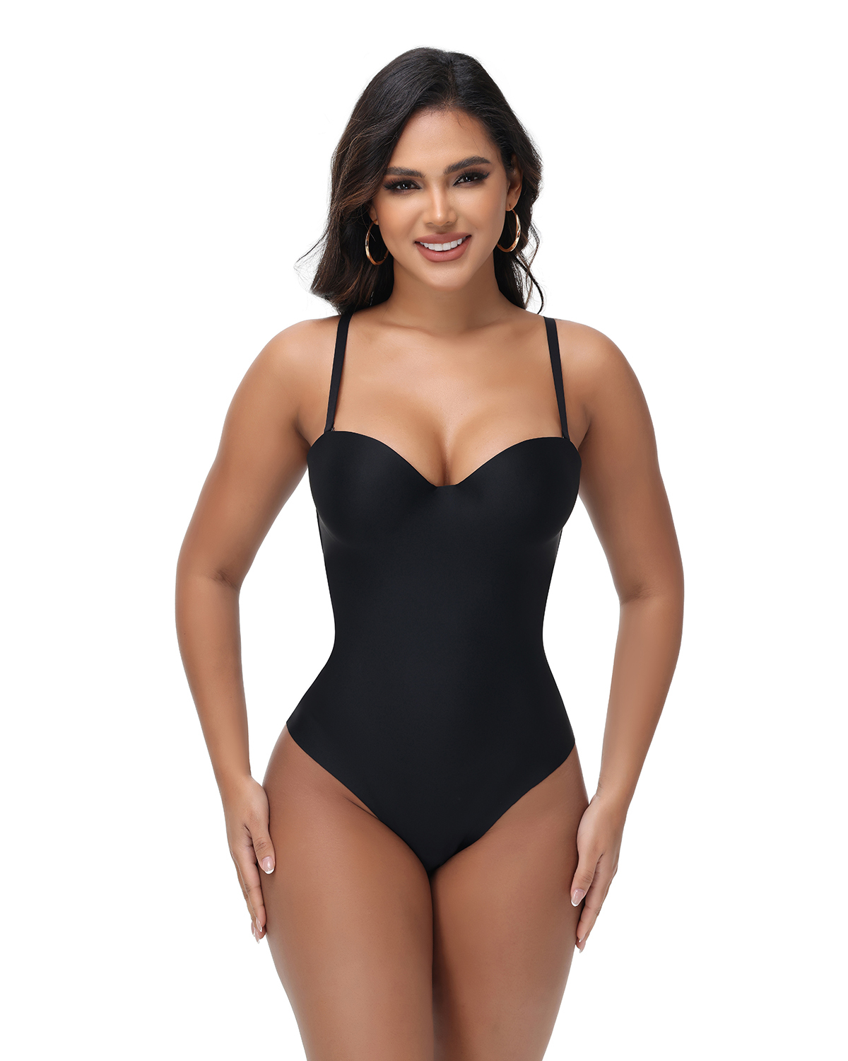 Soft cup three-piece one-piece dress