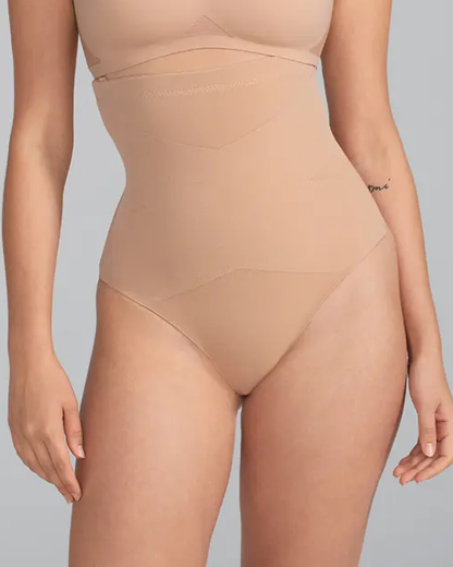 Mesh Crisscross High Waist Tummy Control Butt Lifting Shapewear Shorts