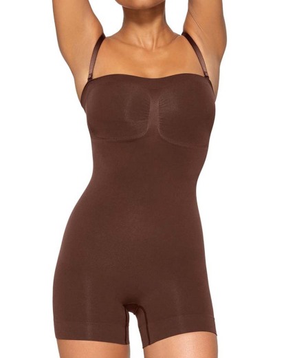 Slimming Bodypiece With Removable Shoulder Strap