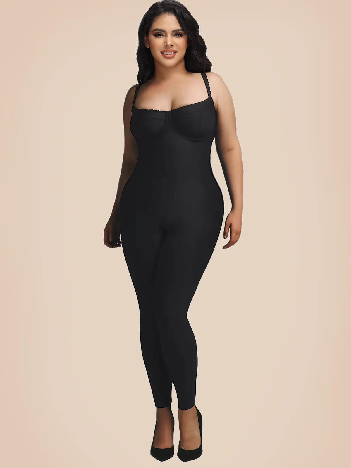 Bodycon Stretch Leopard Print Jumpsuit With Bra