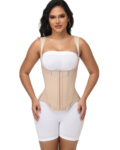  Women's Curved Design Waist Trainer with Steel Bones