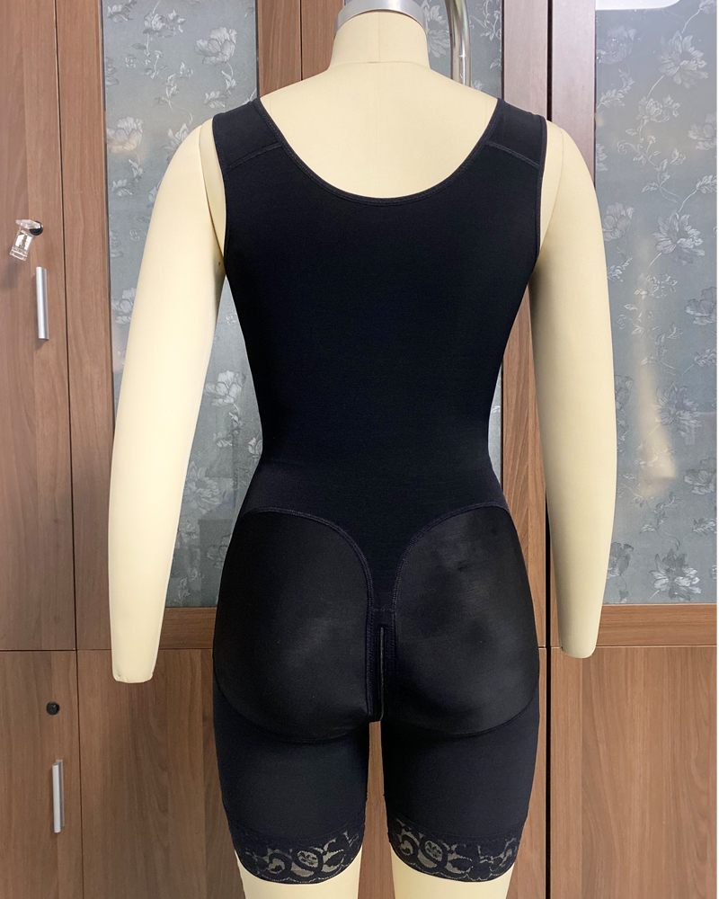 Colombianas Shapewear for Women Tummy Control Post Surgery Full Body Shaper Butt Lifter with Zipper