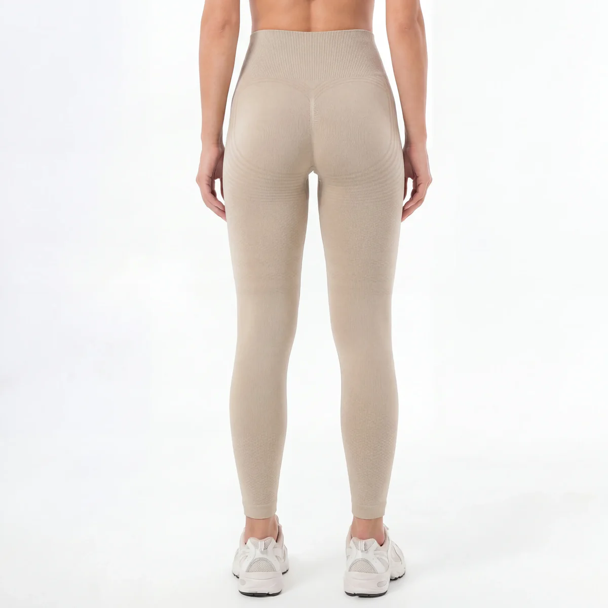 High-waisted shaping plus-size hip-lifting leggings fitness pants