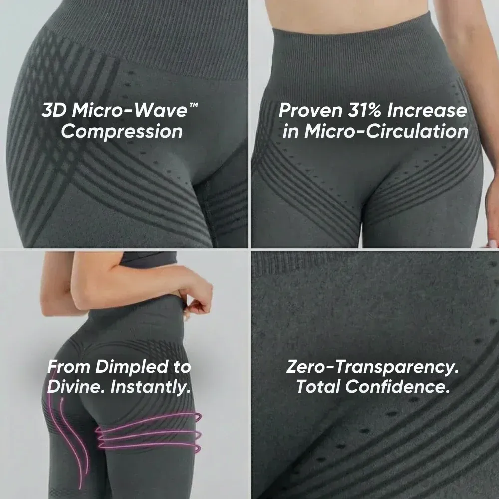 High-waisted shaping plus-size hip-lifting leggings fitness pants