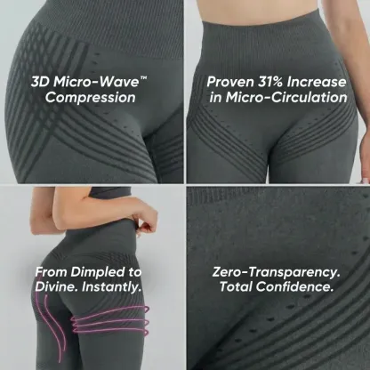 High-waisted shaping plus-size hip-lifting leggings fitness pants
