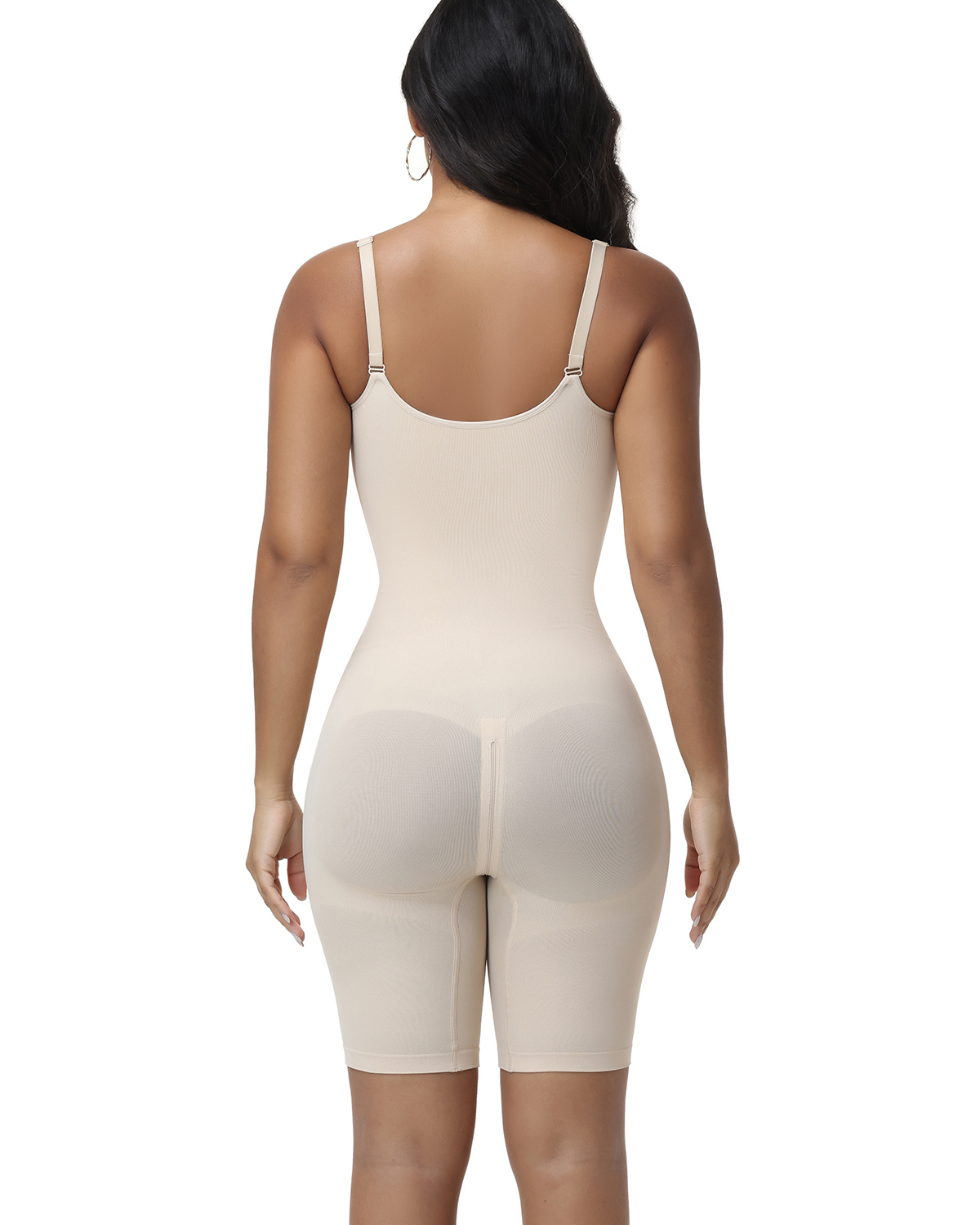 Tummy Control Butt Lifting Bodysuit with Zipper