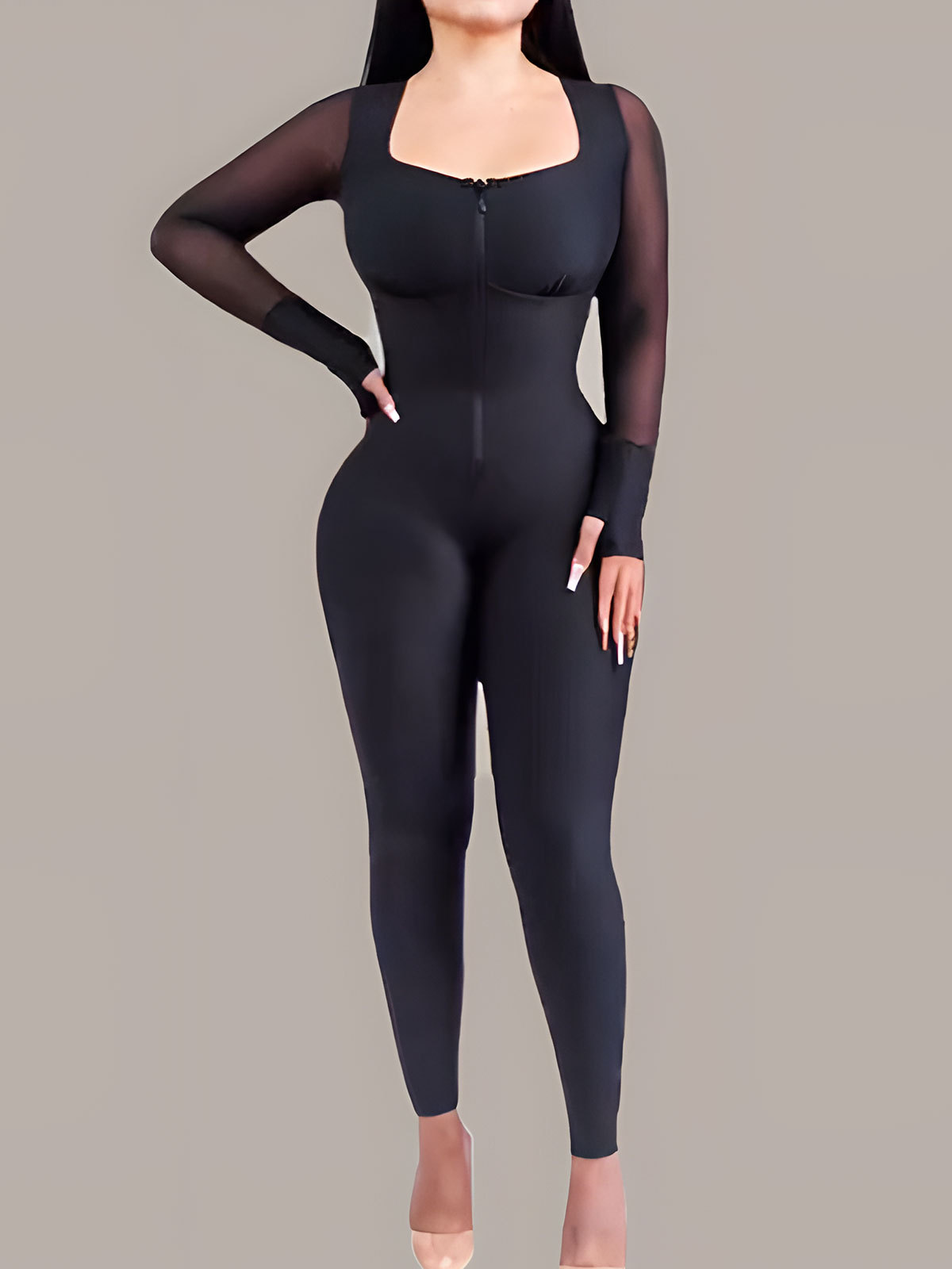 Slim Fit Stretch Lace Bodysuit