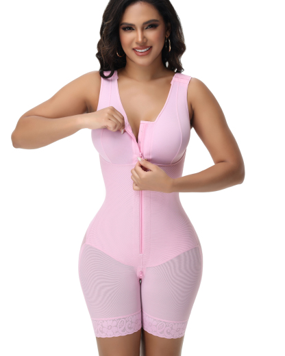 A baggy, sleeveless one-piece dress