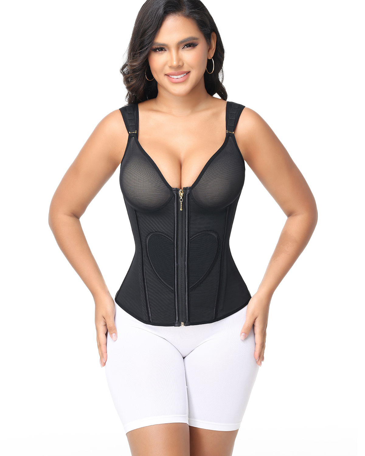 Abdominal love-shaped shaping waistband