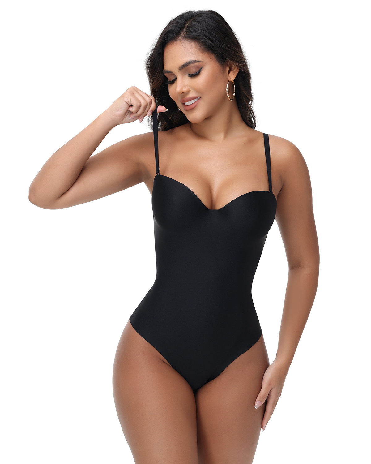 Soft cup three-piece one-piece dress