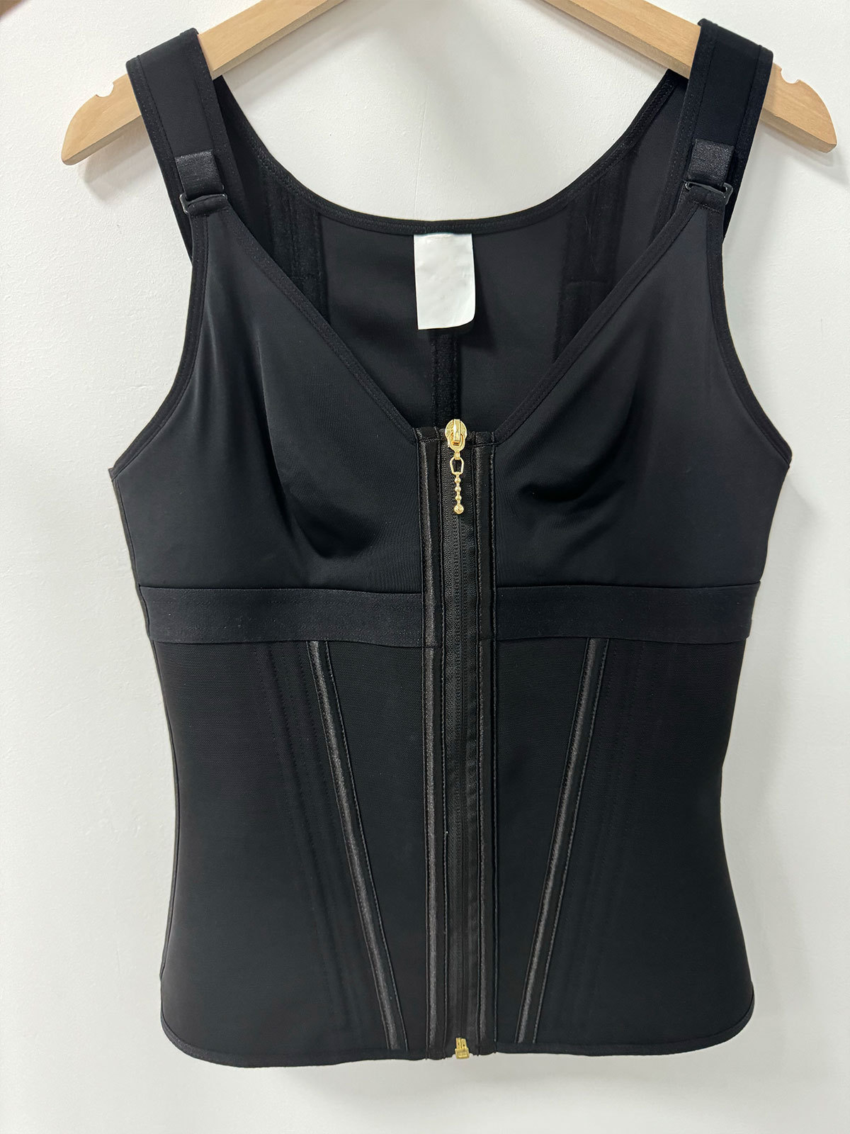 Extreme Latex Corset Waist Vest With Bra