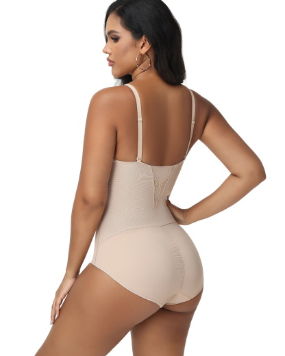 Lace-Detail Underwire Bustier Bodysuit