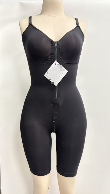 Tummy Control Butt Lifting Bodysuit with Zipper
