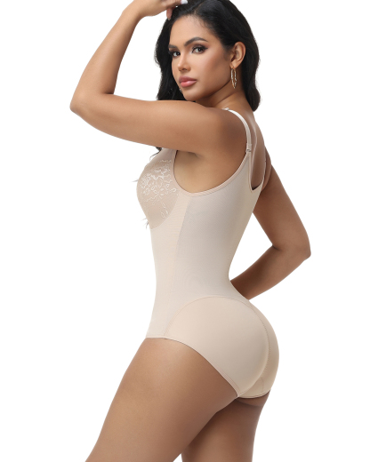 Lace Deep V Keyhole Cutout Bodysuit