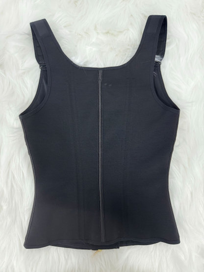 Extreme Latex Corset Waist Vest With Bra