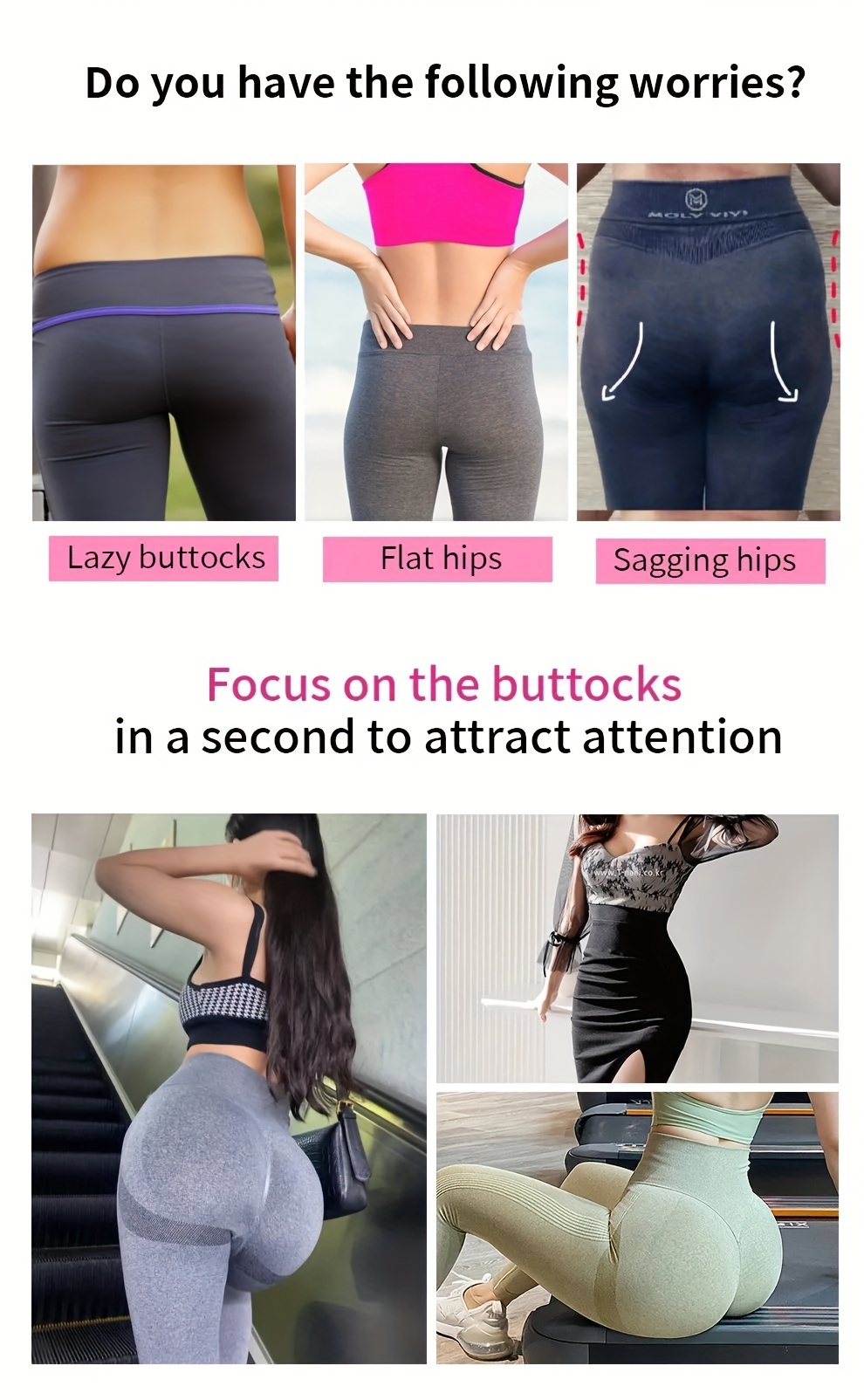 BBL Butt Lifter Short Food-grade Silicone Butt Pads with a Three-year Life Span