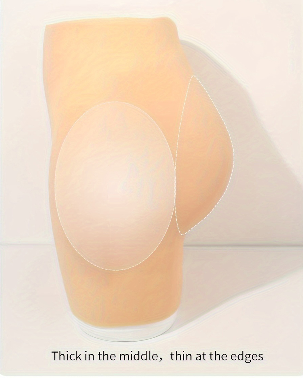 BBL Butt Lifter Short Food-grade Silicone Butt Pads with a Three-year Life Span