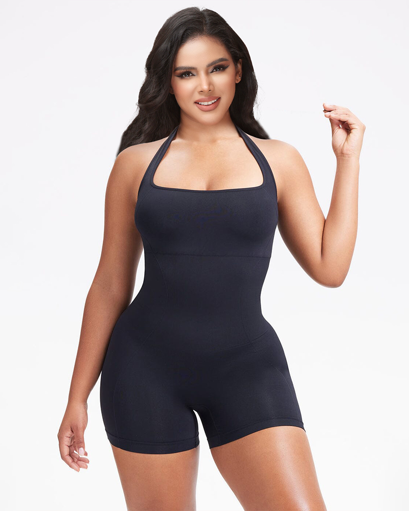 High Elastic Seamless Butt Lifter Tummy Control Thigh Slimmer Active Jumpsuits Shapewear