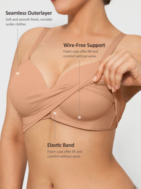 New Women's Push-Up Comfort Bra
