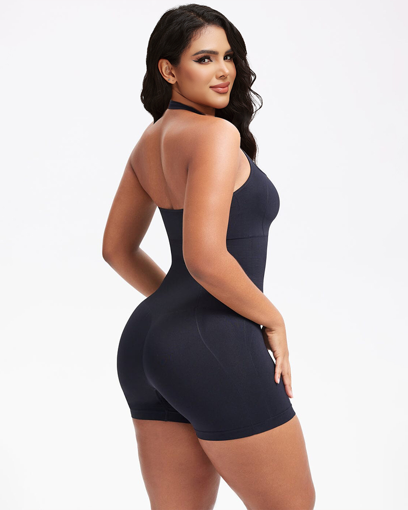 High Elastic Seamless Butt Lifter Tummy Control Thigh Slimmer Active Jumpsuits Shapewear