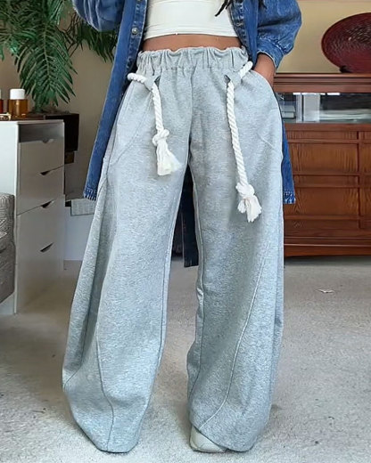 Super Baggy Comfortable Wide-Leg Sweatpants