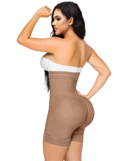 High Waist Tummy Control Butt Lift Shorts Invisible-2
