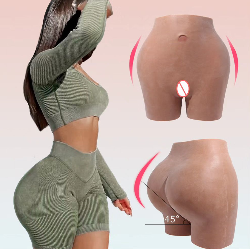 BBL Butt Lifter Short Food-grade Silicone Butt Pads with a Three-year Life Span