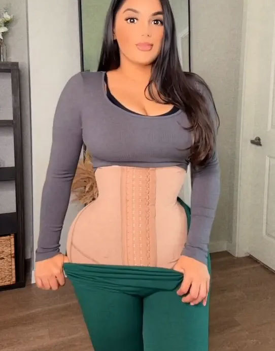 High Compression Tummy Control Adjustable Strap Shapewear | Stage 3 Faja