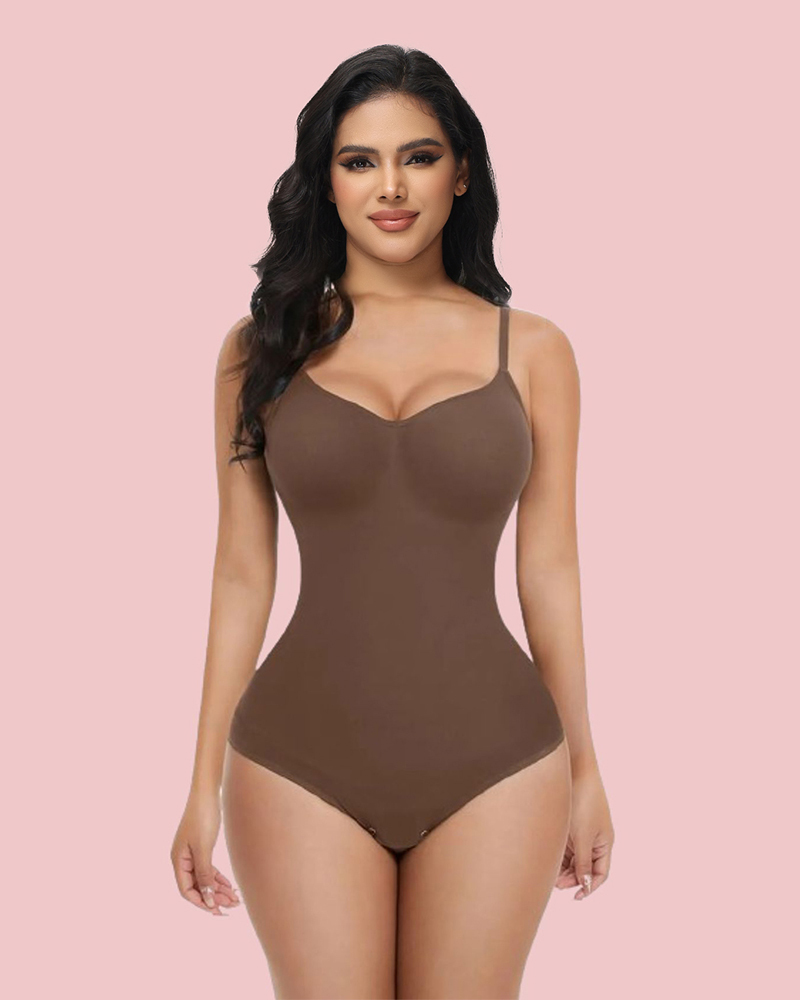 Bodysuit for Women Tummy Control Shapewear Seamless Sculpting Thong Body Shaper Tank Top