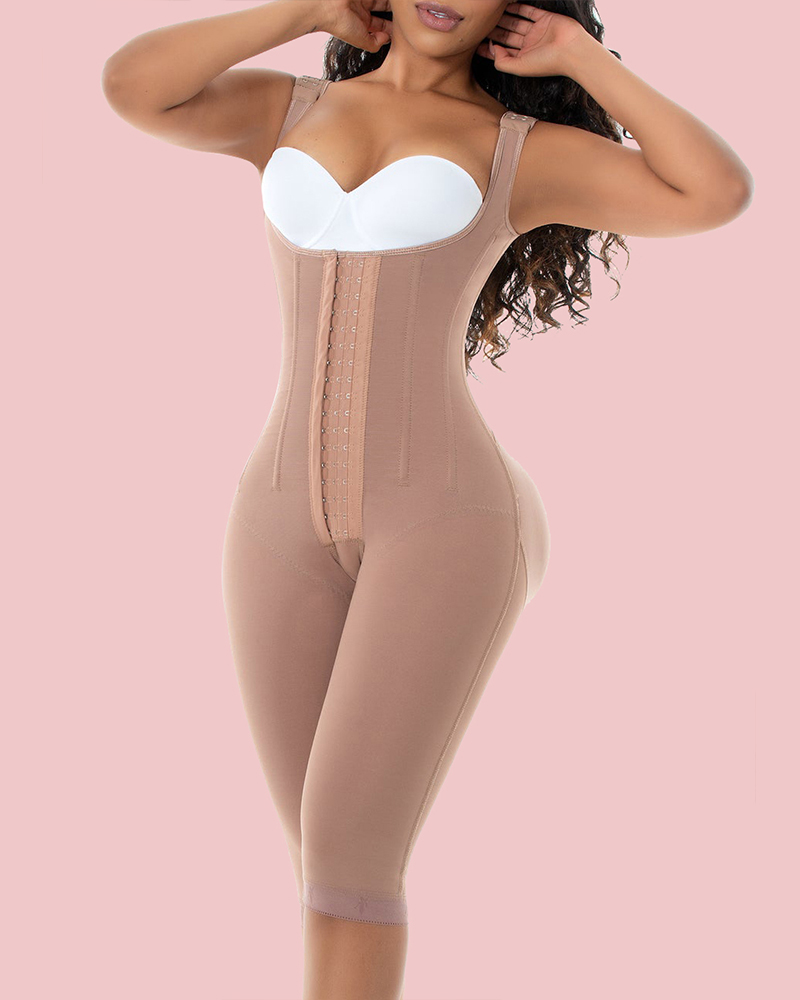 2029B Fajas Colombianas Melibelt Hourglass Girdle with Long Shaping Rods