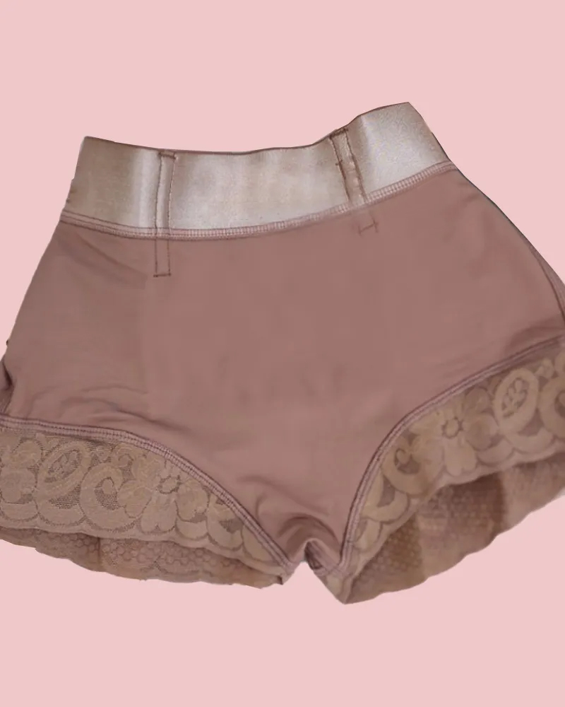Low Waist Seamless Tummy Control Butt Lifting Faja Shorts