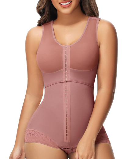 Butt Lifting Hook & Eye Tummy Control Slimming Body Shaper